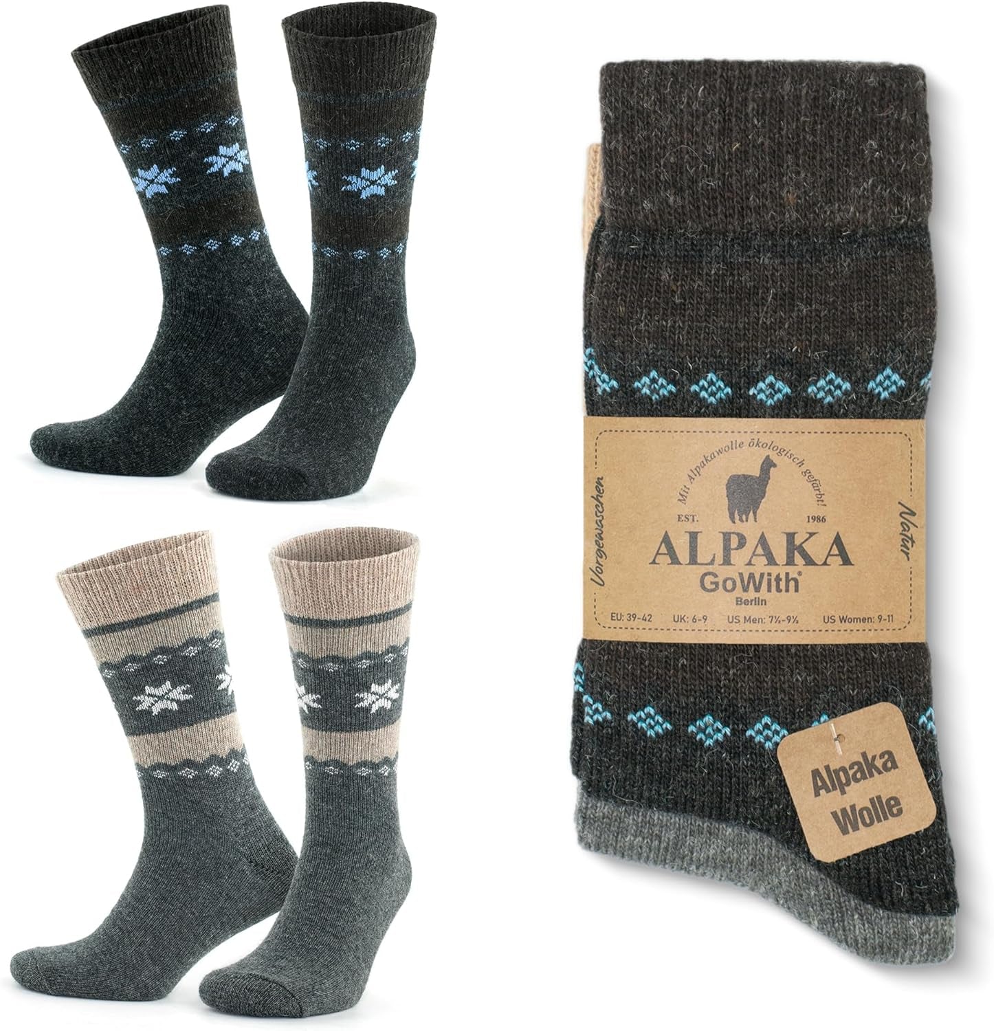 Alpaca Wool Socks – Performance Warmth