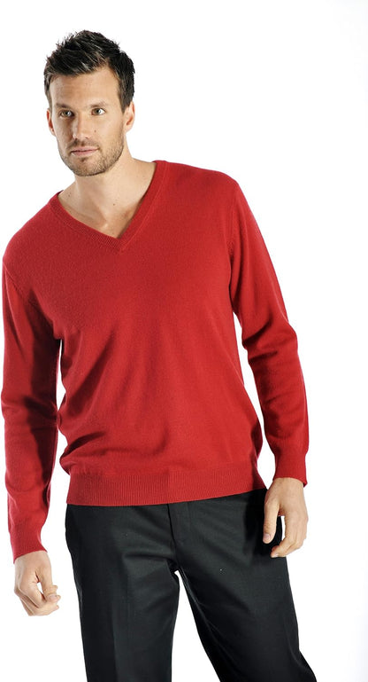 Cashmere Men's Sweater – Draped Luxury