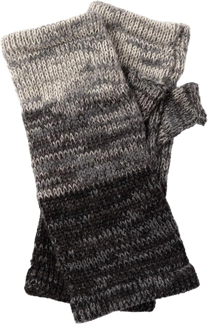 Alpaca Fingerless Gloves – Handmade