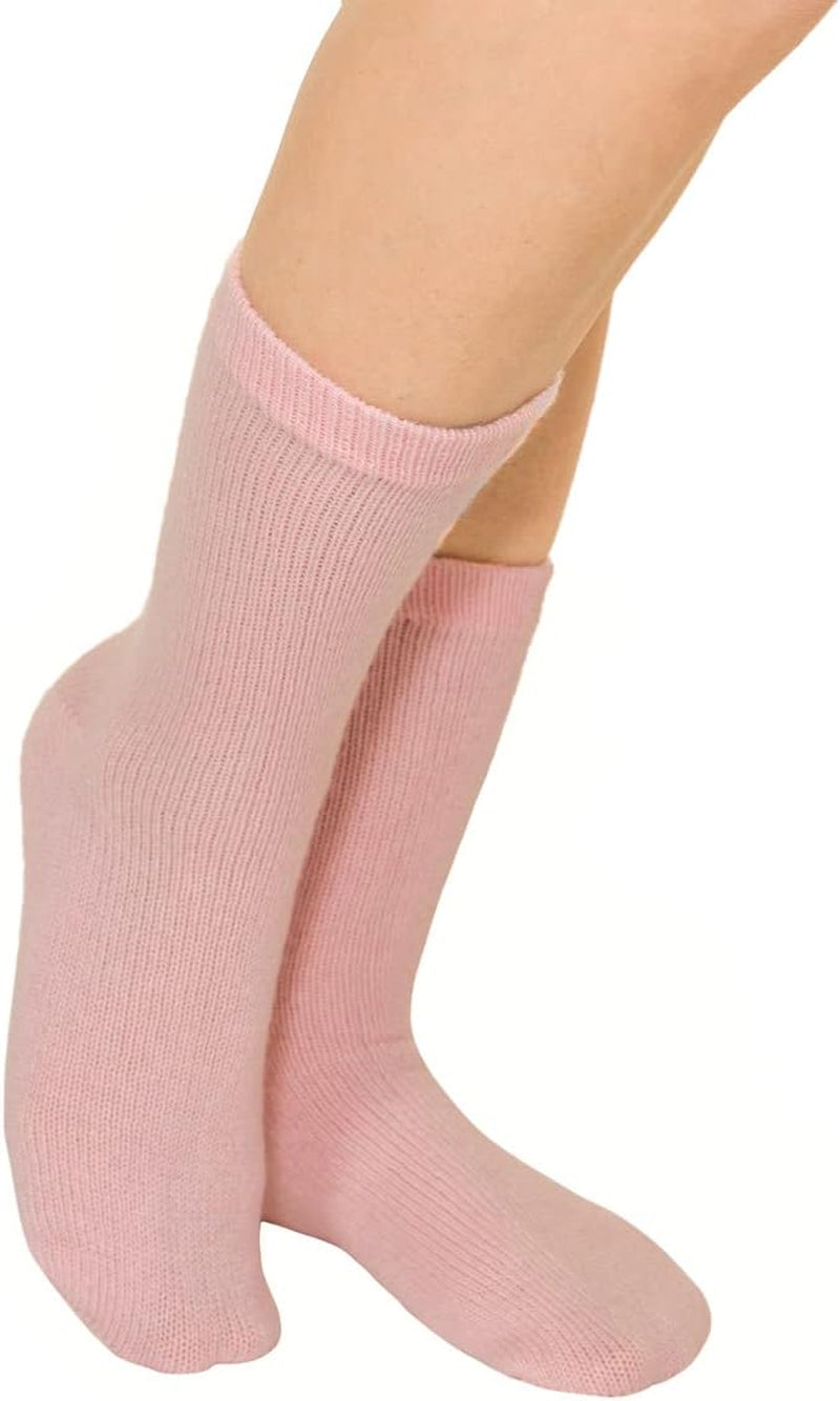 Cashmere Socks – Pink Comfort Warmth