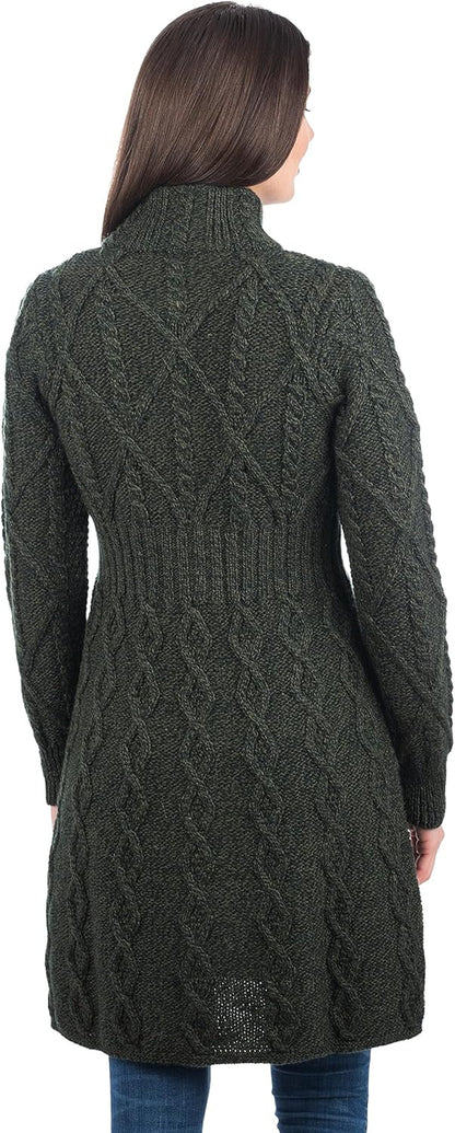 Merino Knitted Jacket –Textured Knit