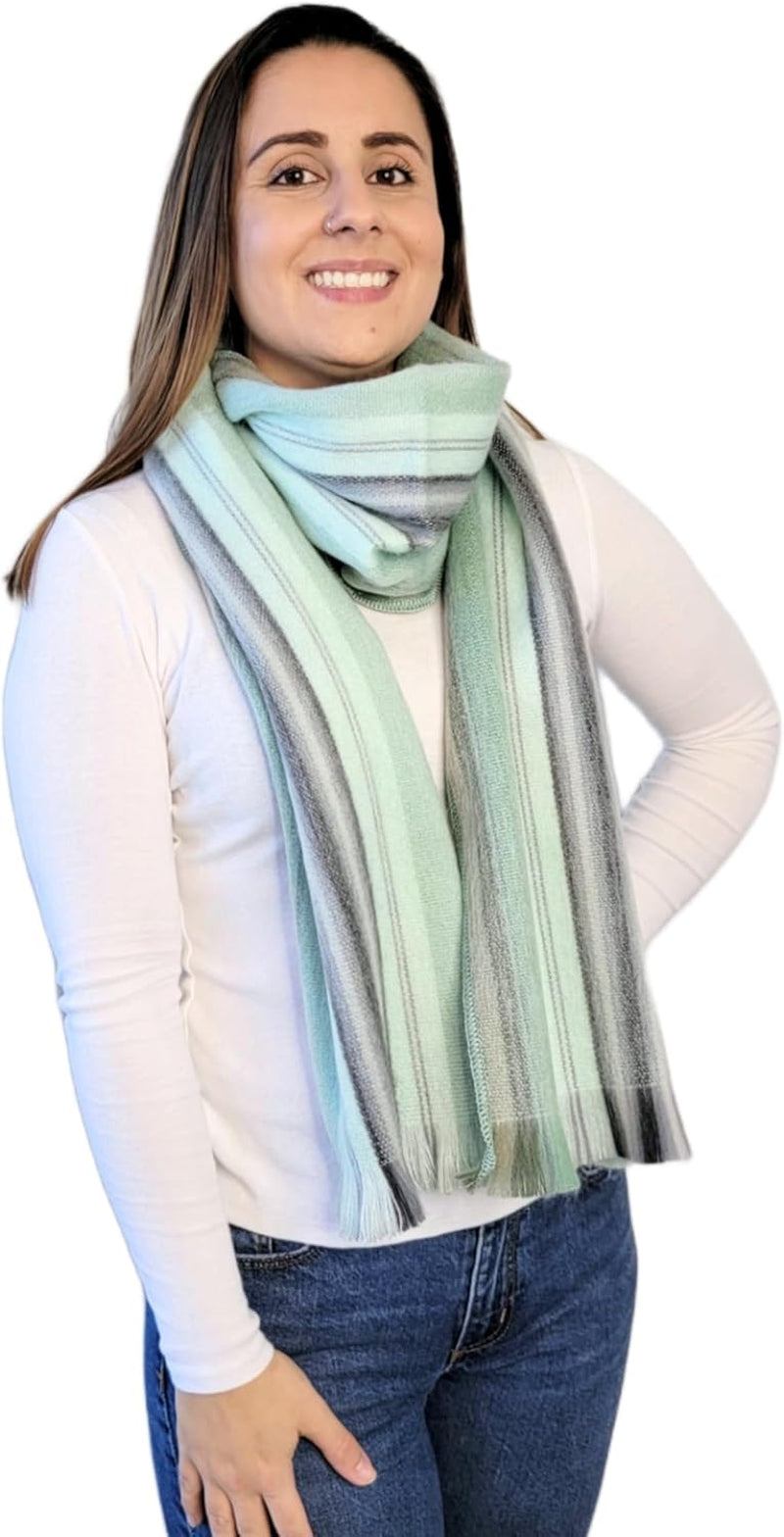 Alpaca Wool Scarf – Ecuadorian Handwoven