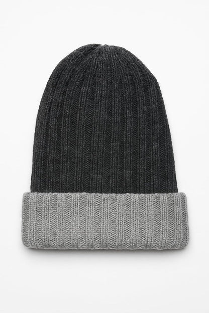 Alpaca Beanie – Reversible Design
