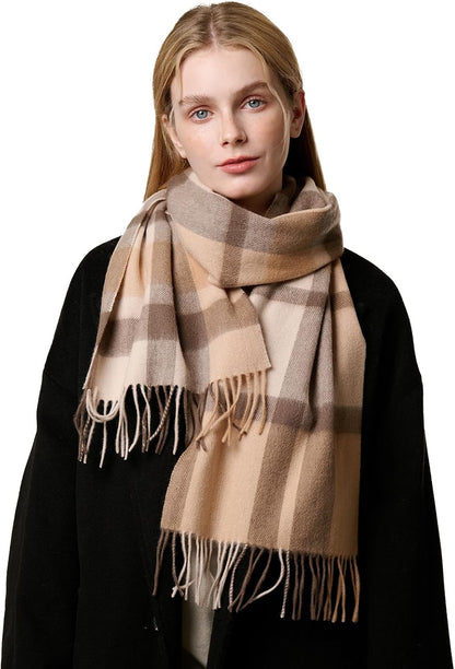 Merino Winter Fashion Scarf – Elegant