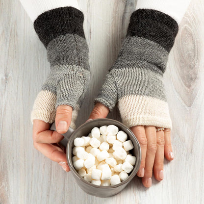 Alpaca Fingerless Gloves – Handmade