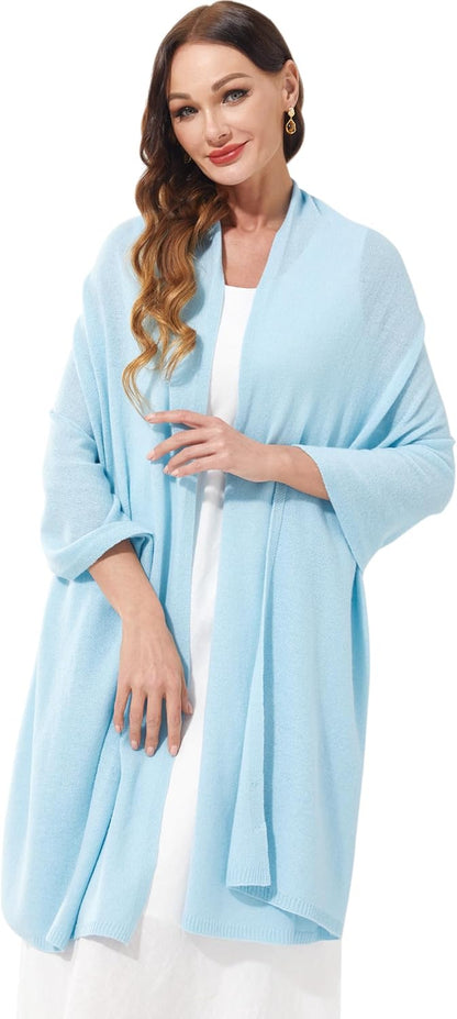 Cashmere Scarf Knitted – Extra Large