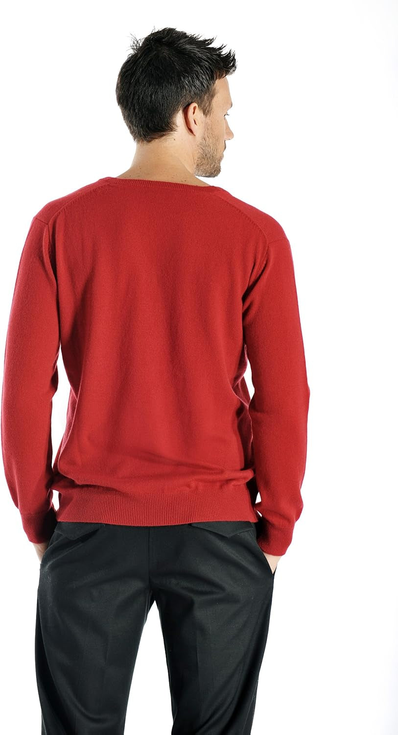 Cashmere Men's Sweater – Draped Luxury