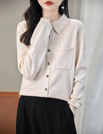 Merino Knitted Jacket – Seamless Everyday Layer