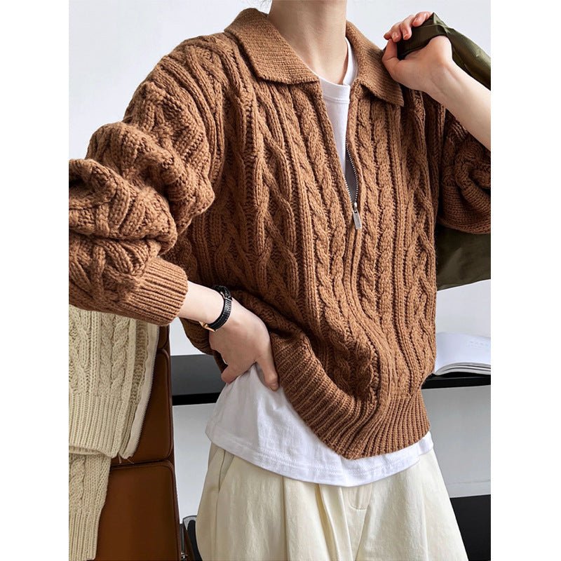 Fashion Personality Retro Women's Wool Cardigan - Alpaca House