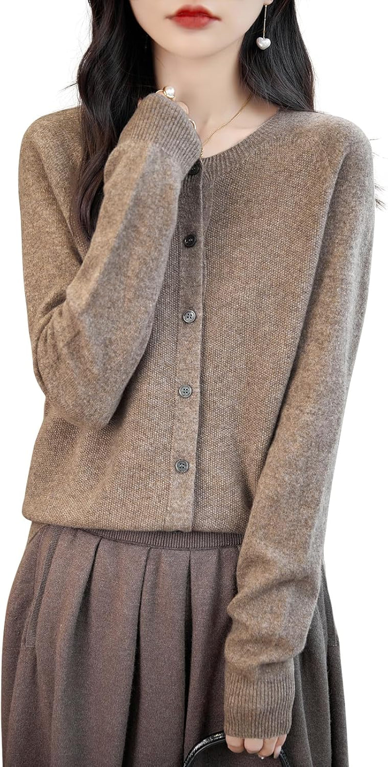 Merino Knitted Jacket – Seamless Knit