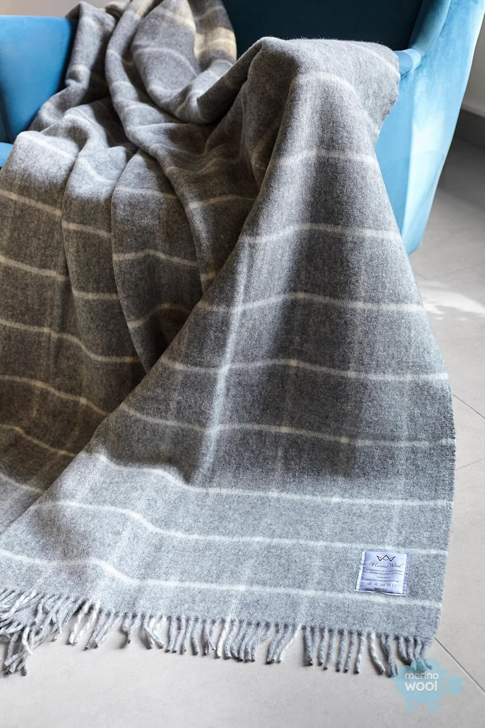 Merino Throw Blanket - English Merino
