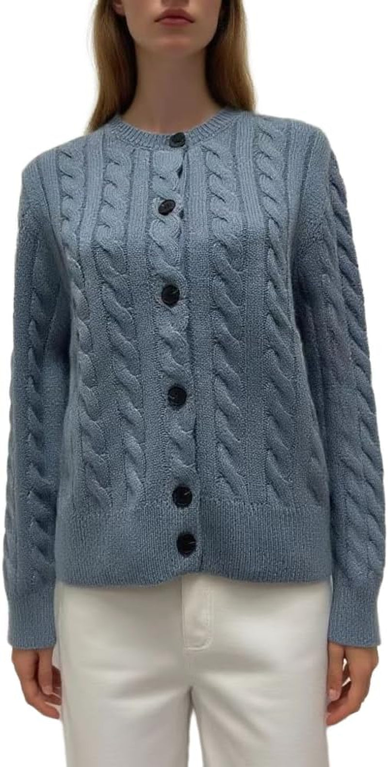 Merino Wool Knitted Jacket – Soft & Classic Knit