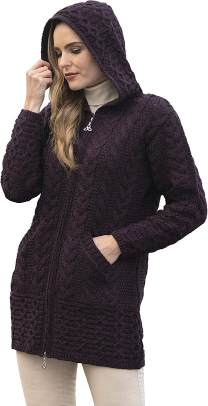 Merino Knitted Jacket – Textured Merino Warmth