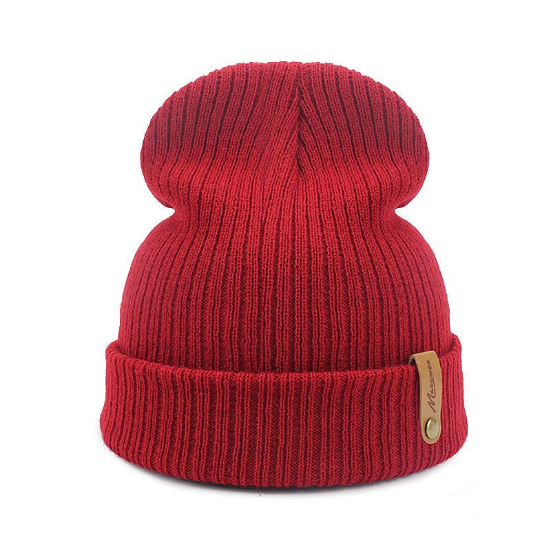 Hat Men's And Women's Autumn And Winter Knitting Wool Beanie Sleeve Hat Warm Fashion Hat - Alpaca House