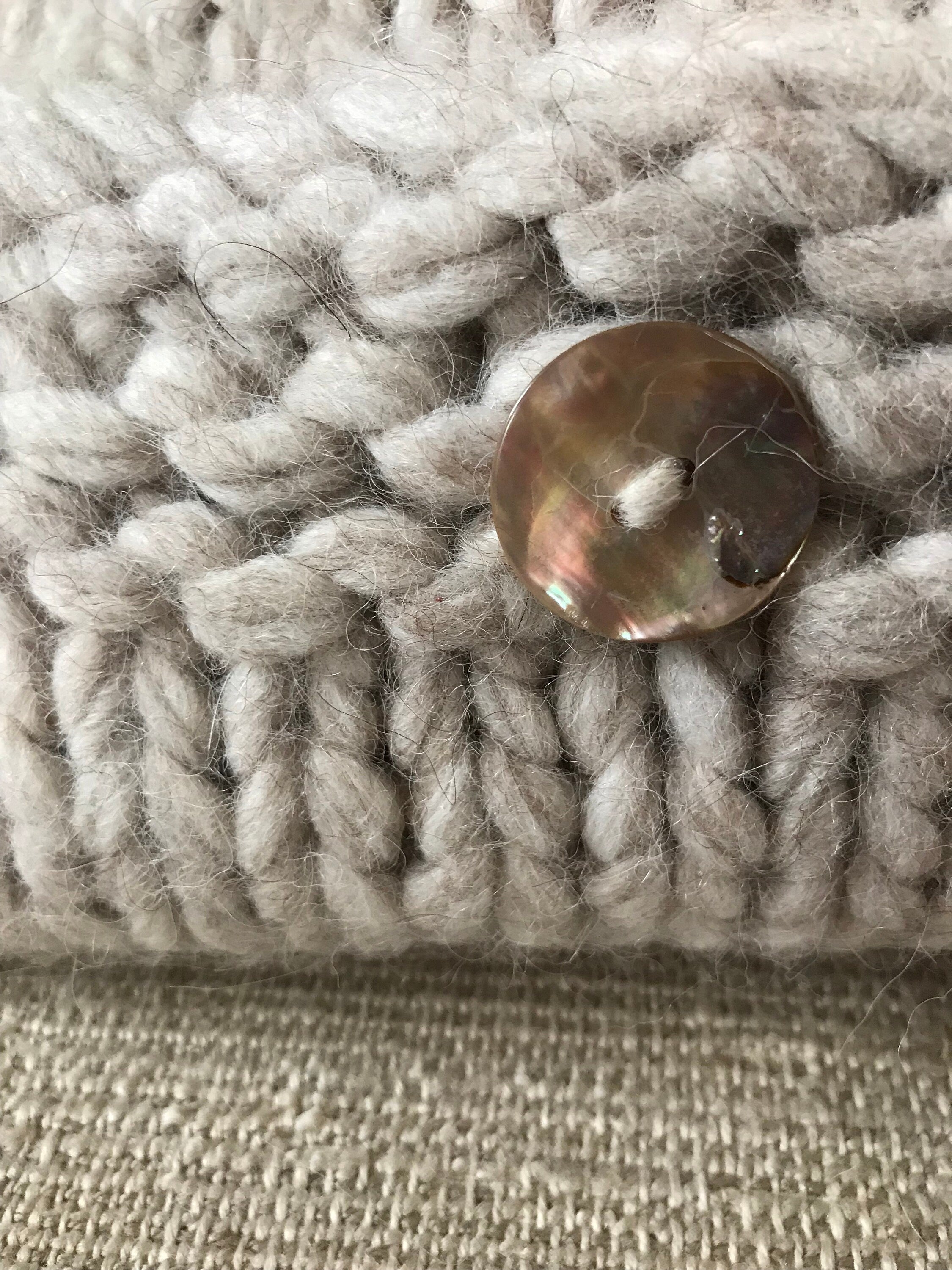 Alpaca Pillow Cover – Light Grey