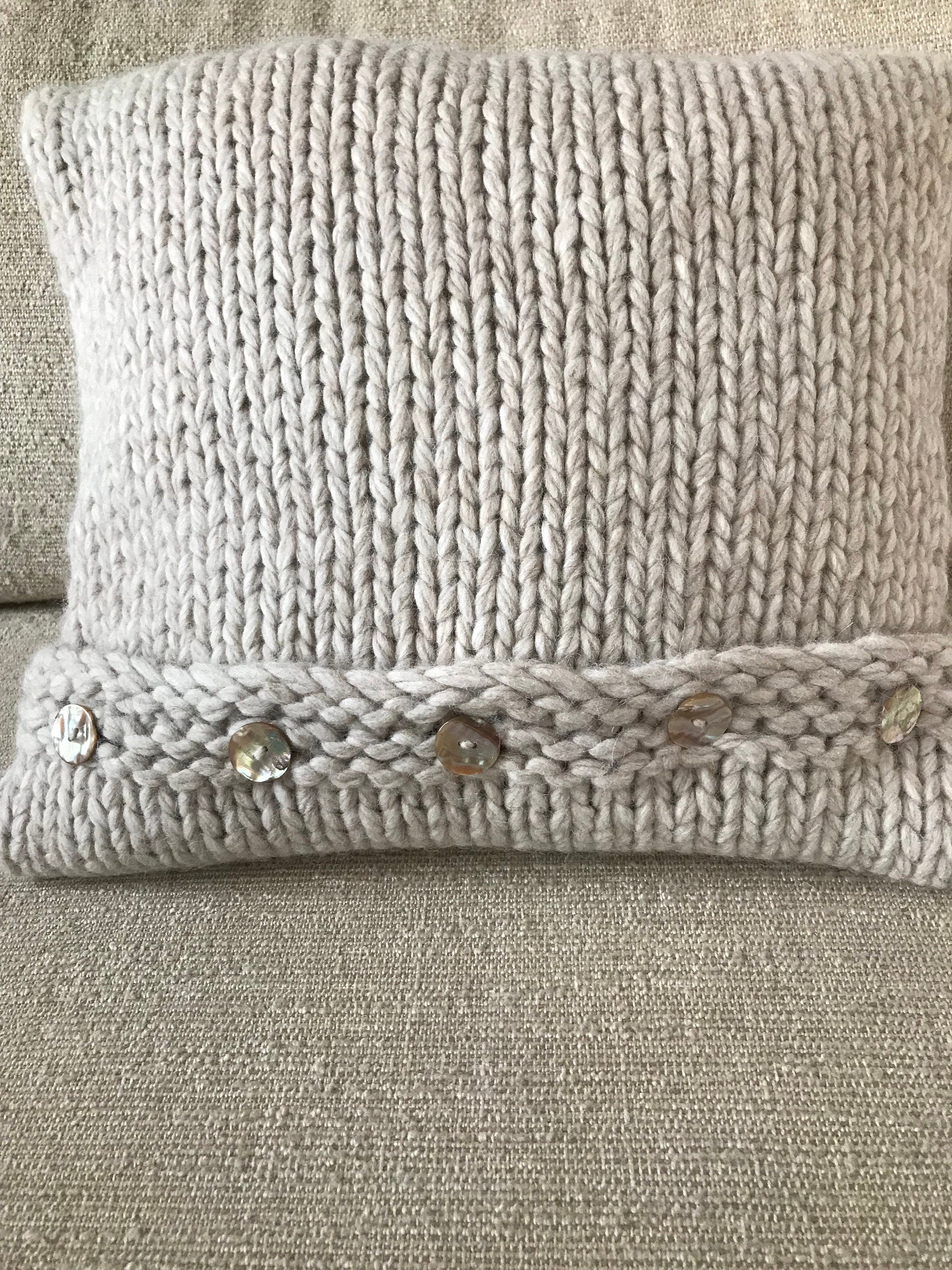 Alpaca Pillow Cover – Light Grey