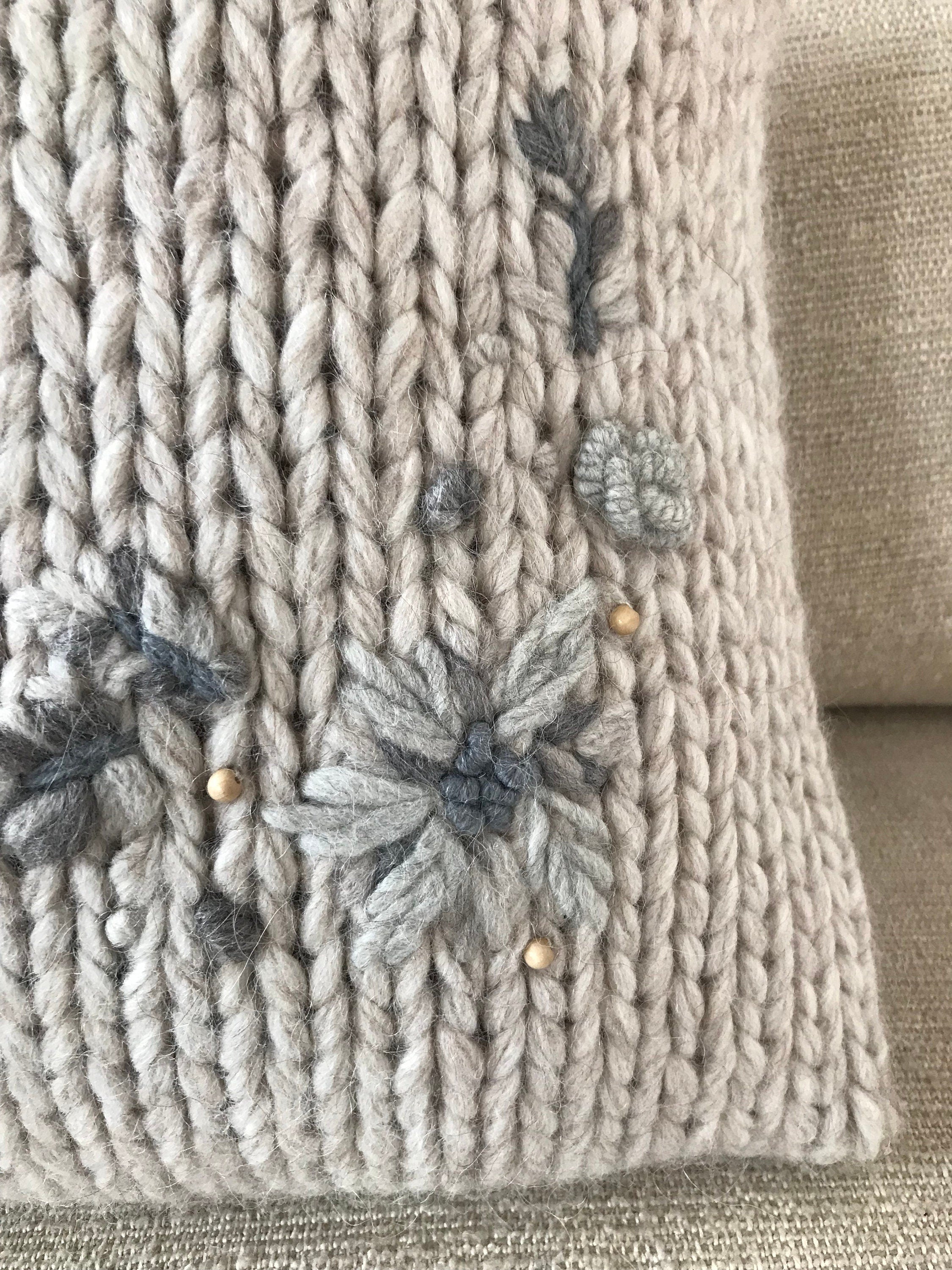 Alpaca Pillow Cover – Light Grey