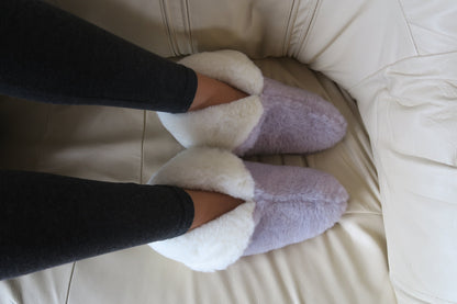 Alpaca Wool Slippers – Soft Warm