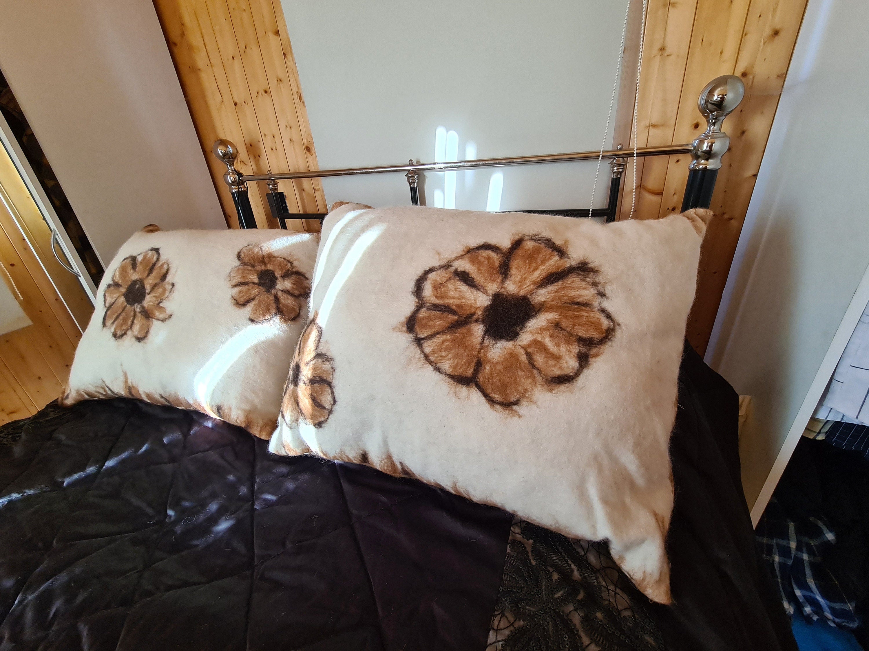 Alpaca Wool Cushion – Large Design