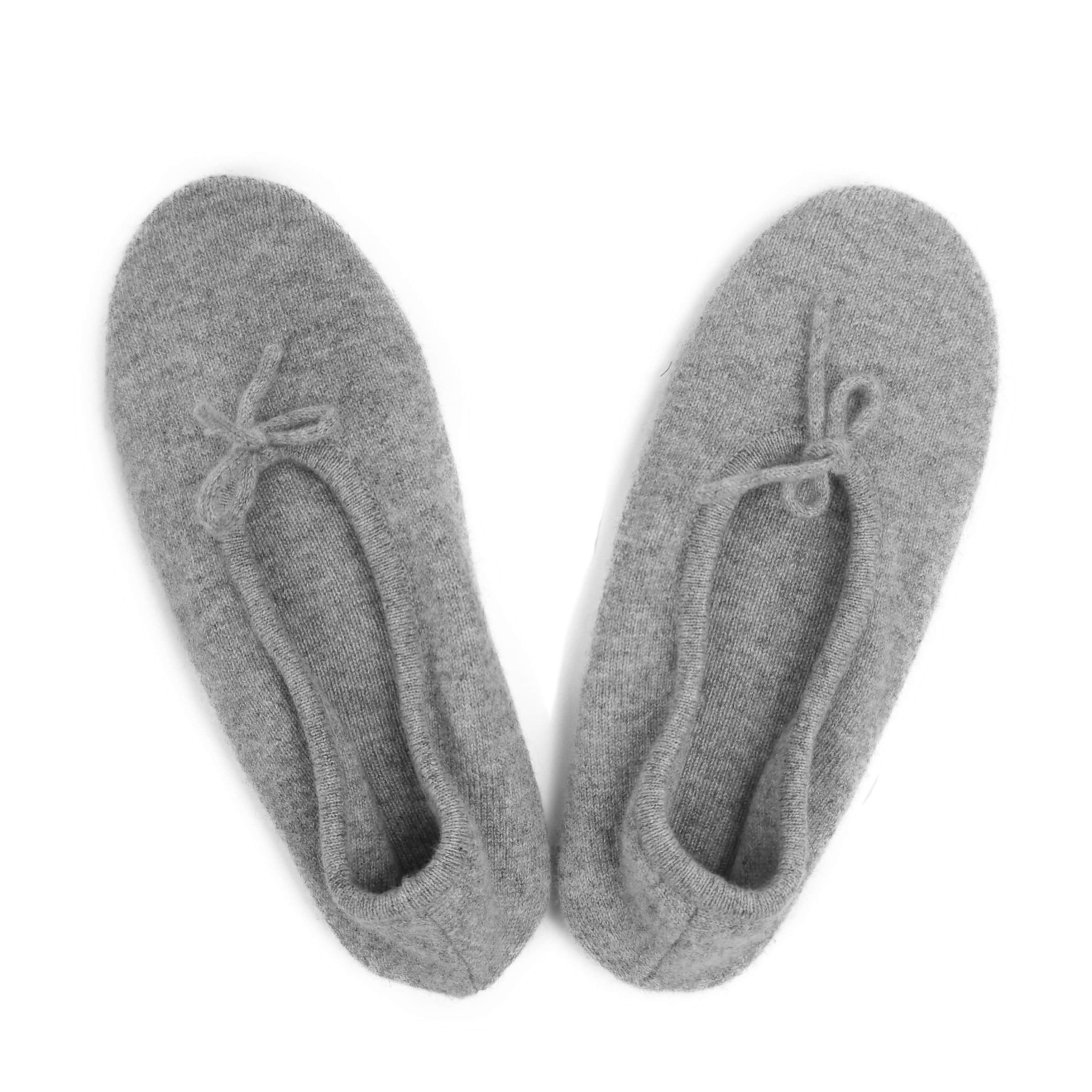 Cashmere Knitted Slippers – Handmade