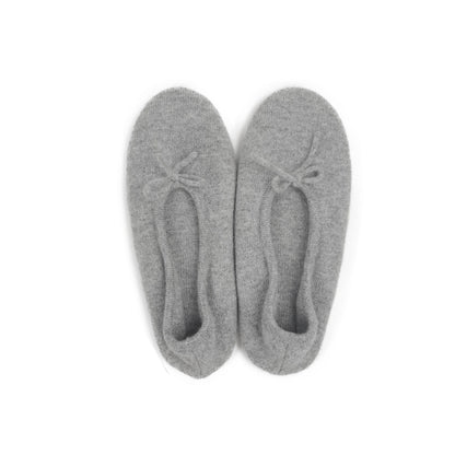 Cashmere Knitted Slippers – Handmade