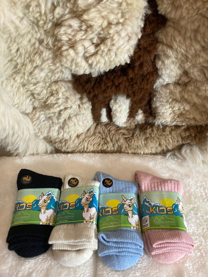 Kids’ Alpaca Wool Socks – Warm & Breathable