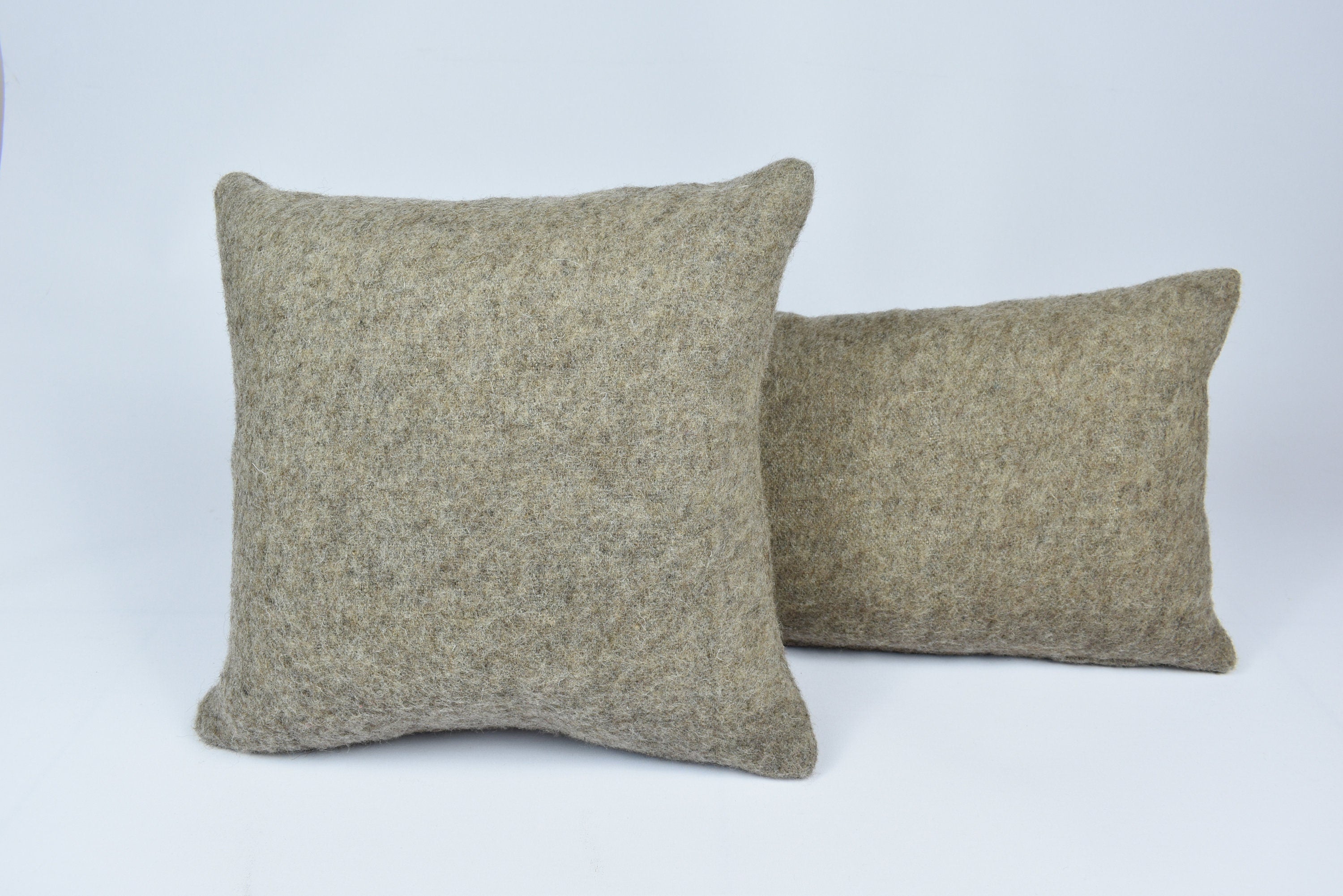 Merino Wool Cushion – Warm Handmade