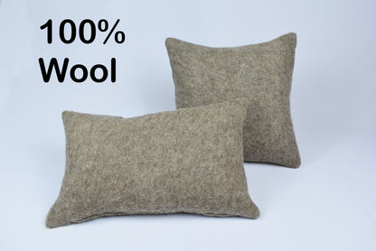 Merino Wool Cushion – Warm Handmade