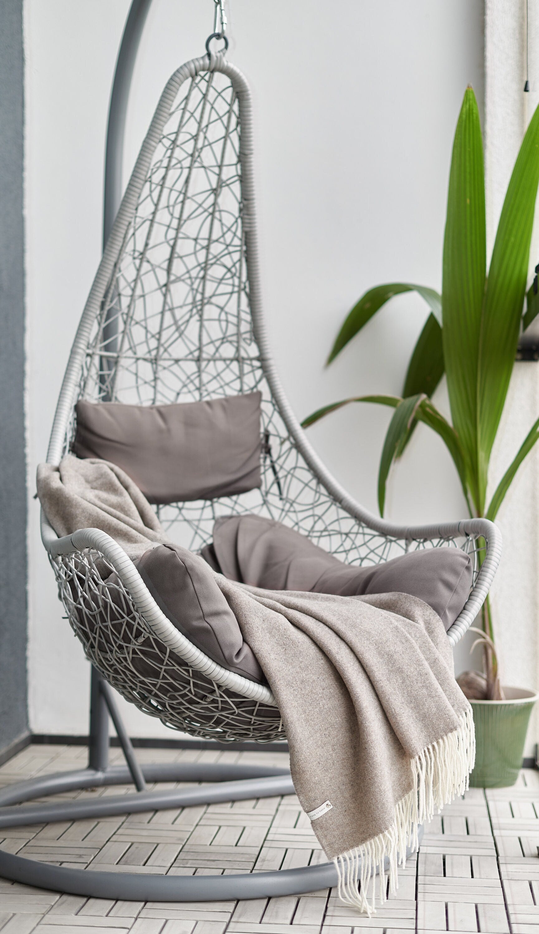 Merino Sofa Throw – Lightweight Warmth