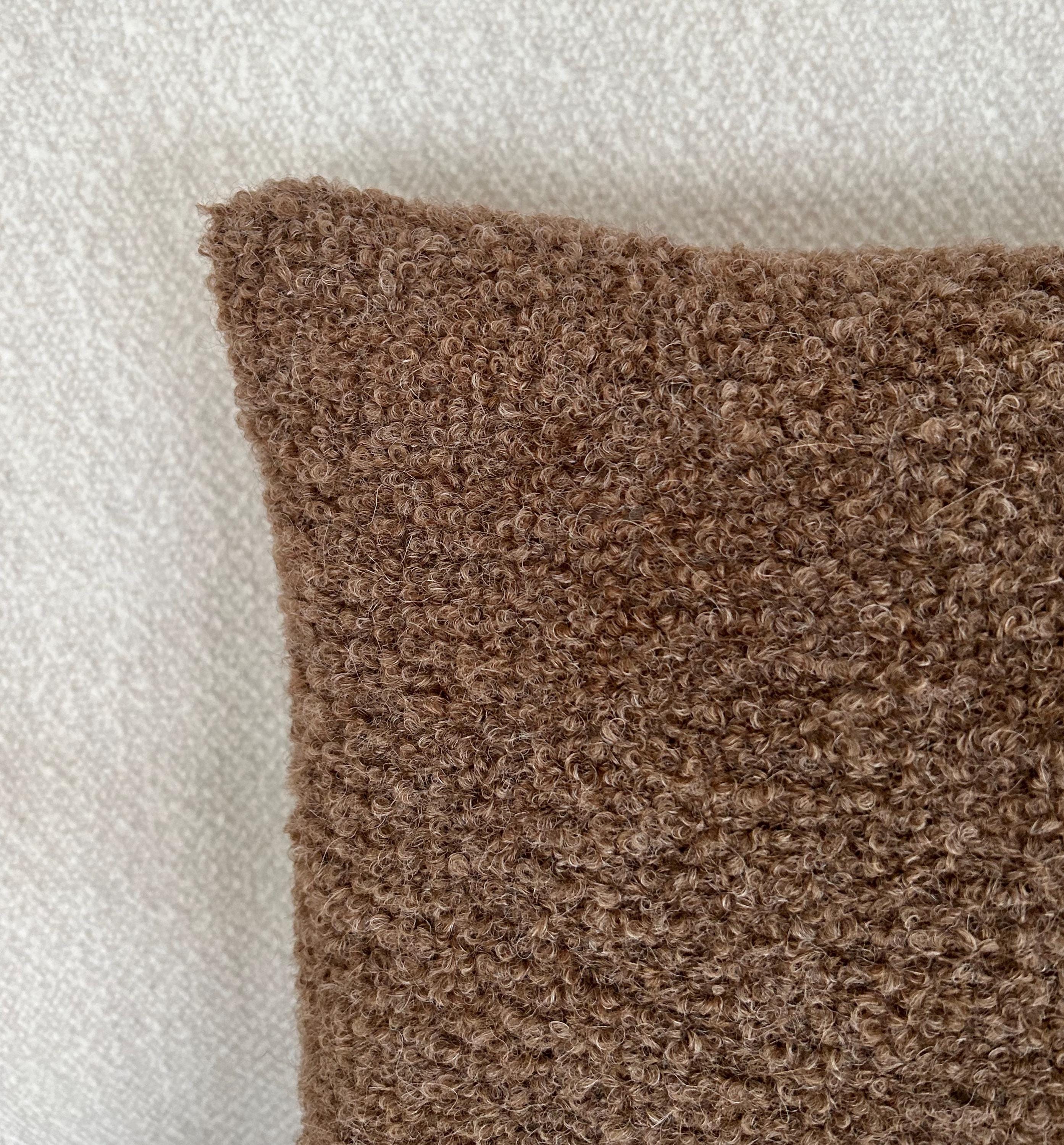 Alpaca Pillow Cover – Hand-Knitted