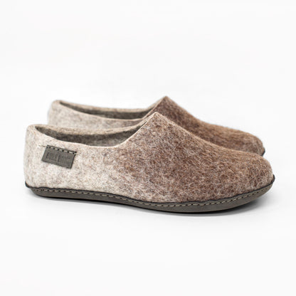 Alpaca Slippers – Beige