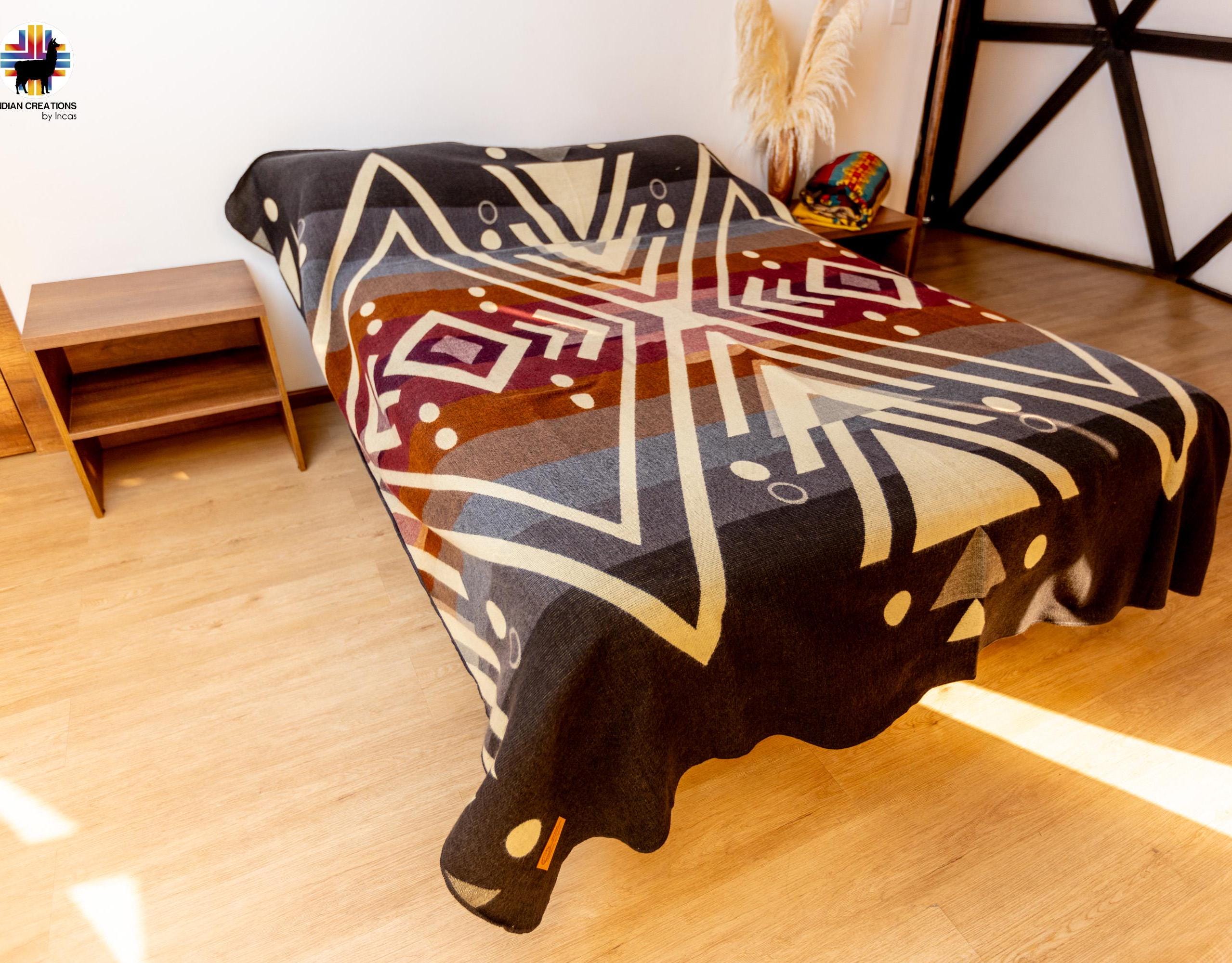 Handcrafted Alpaca Sofa Throw – Artisan Quality