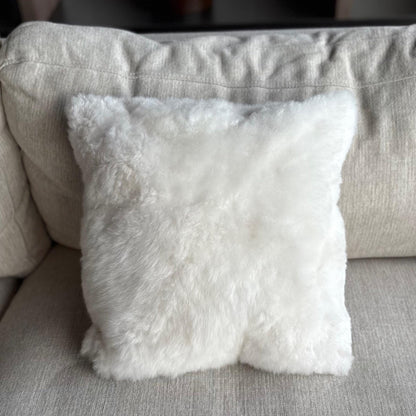 Baby Alpaca Pillow Cover – Fluffy Design