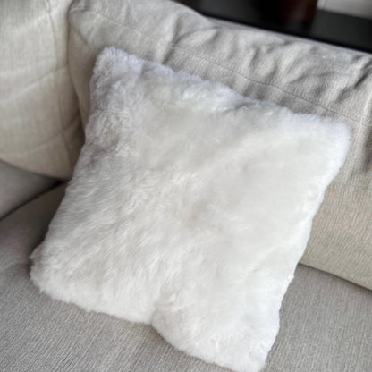 Baby Alpaca Pillow Cover – Fluffy Design