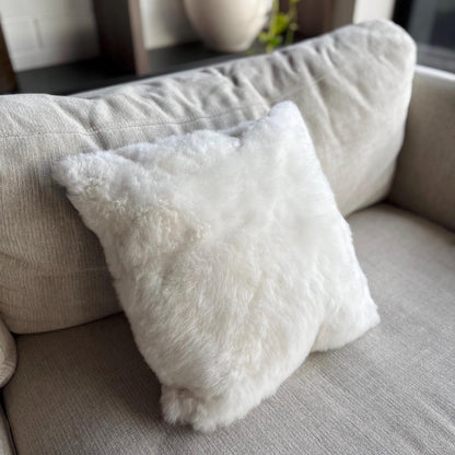 Baby Alpaca Pillow Cover – Fluffy Design