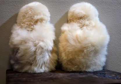 Alpaca Slippers – Champagne