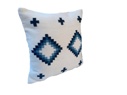 Merino Pillow Cover – Indigo Dyed