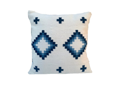 Merino Pillow Cover – Indigo Dyed