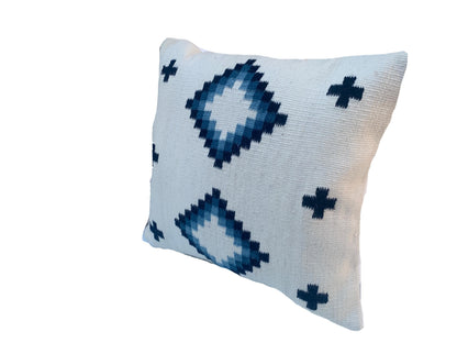 Merino Pillow Cover – Indigo Dyed