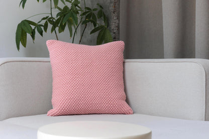Merino Pillow Cover – Pink