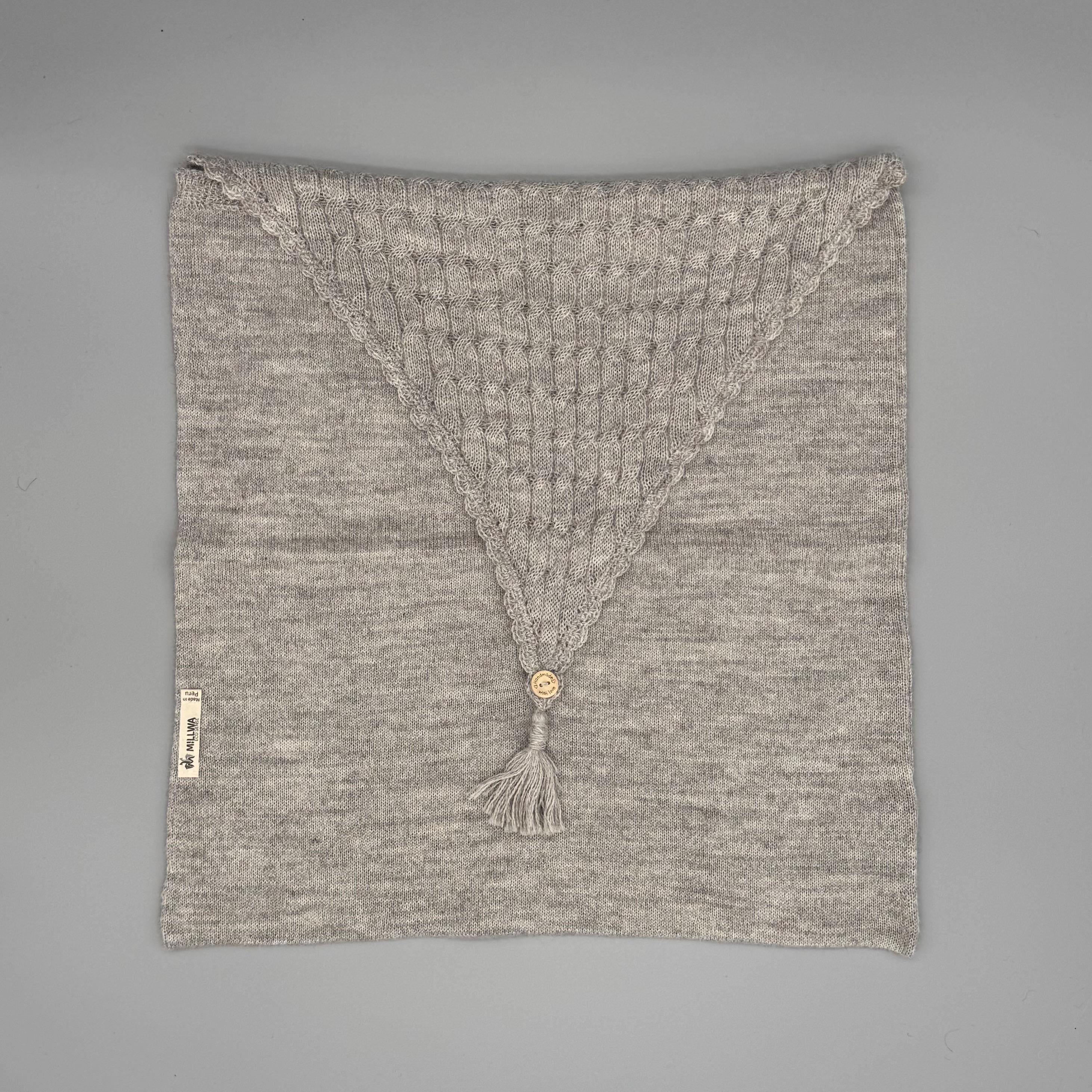 Baby Alpaca Pillow Cover – Modern Elegance