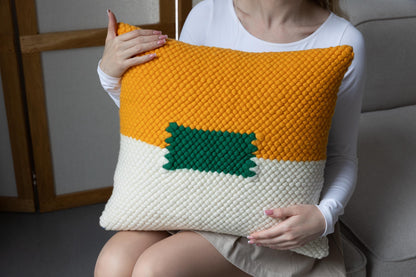 Merino Pillow Cover – Plush Throw Accent