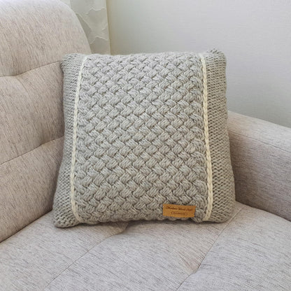 Merino Knit Cushion – Square Roving Yarn