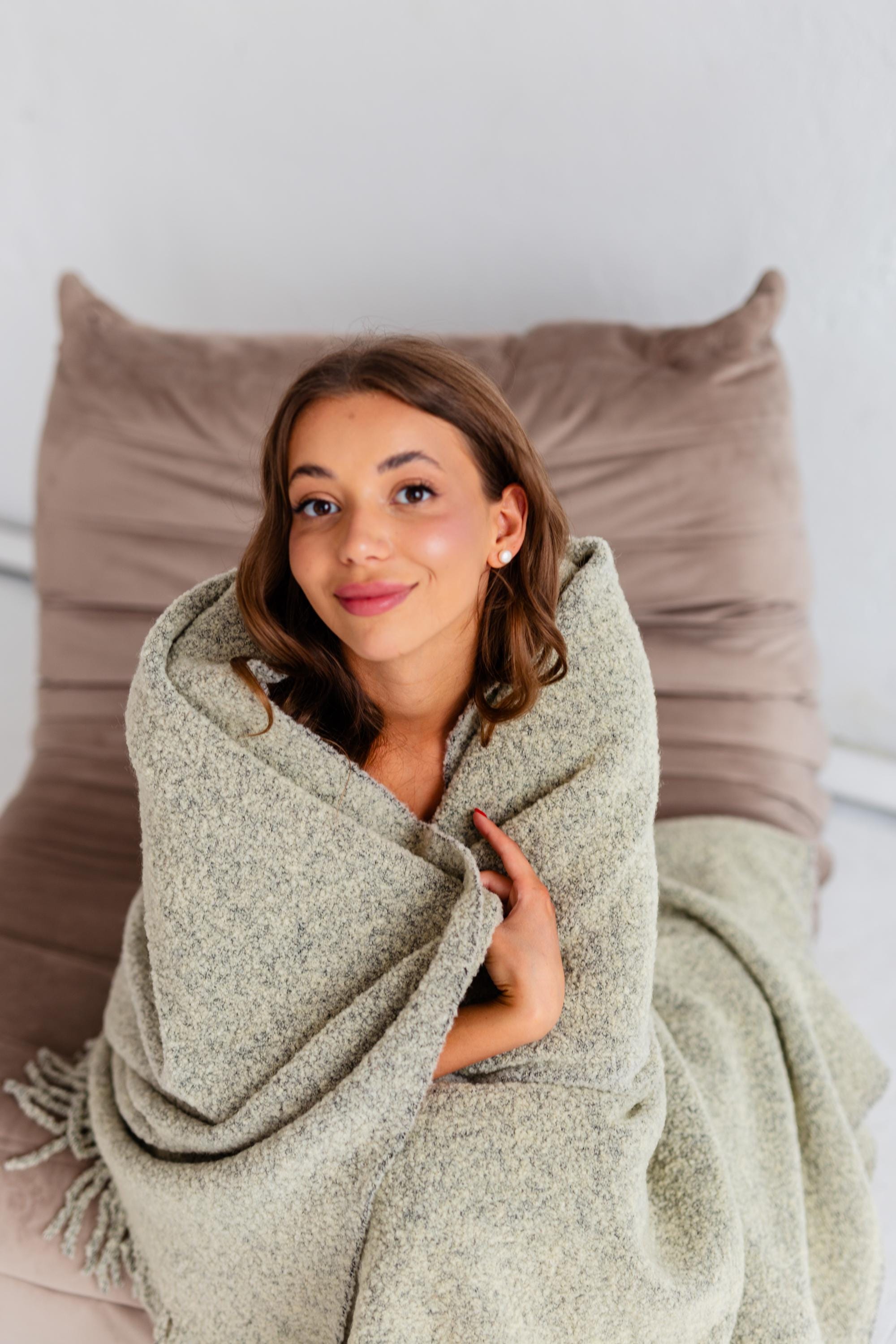 Merino Sofa Throw – Soft Weave