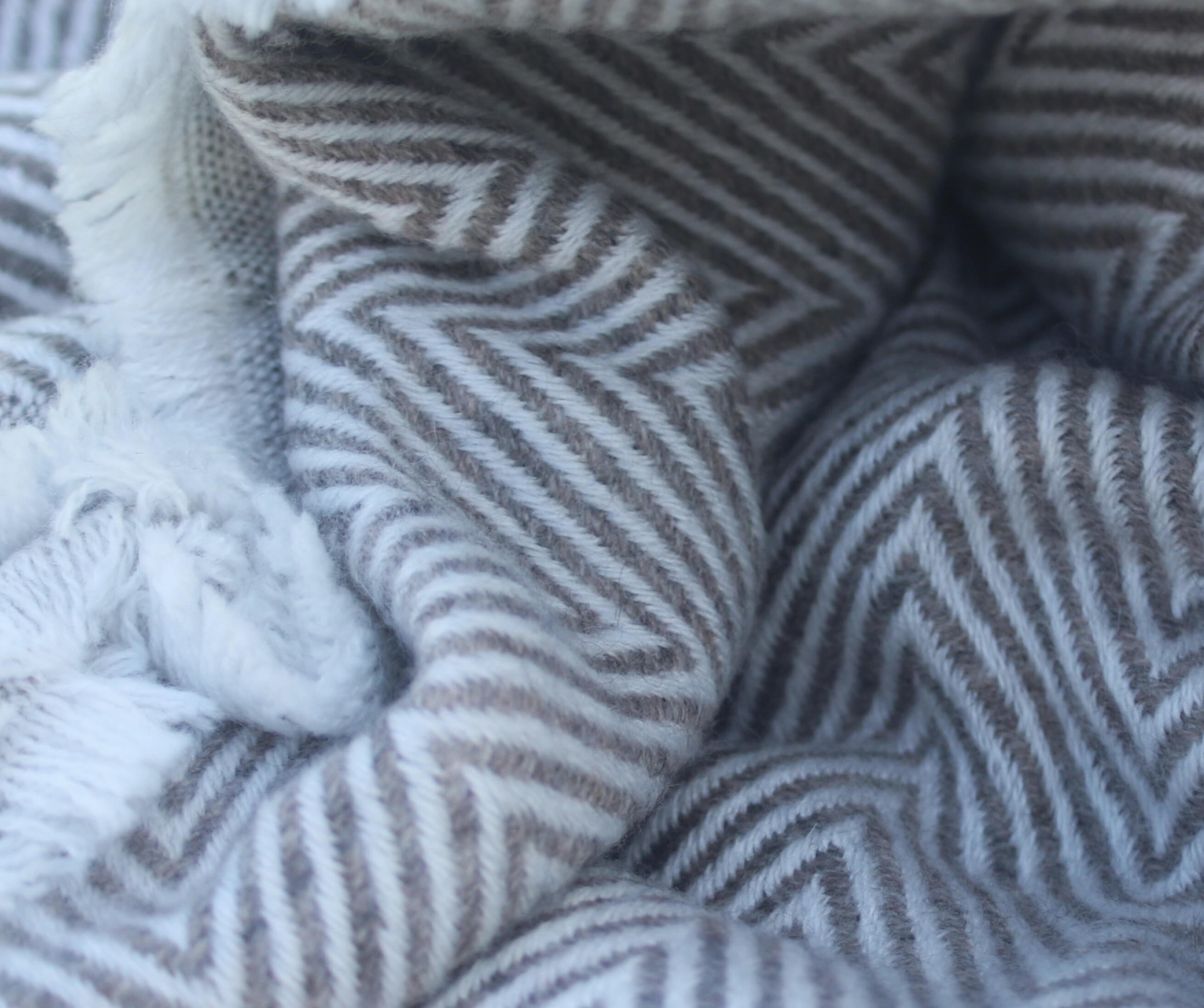 Cashmere Sofa Throw – Gray