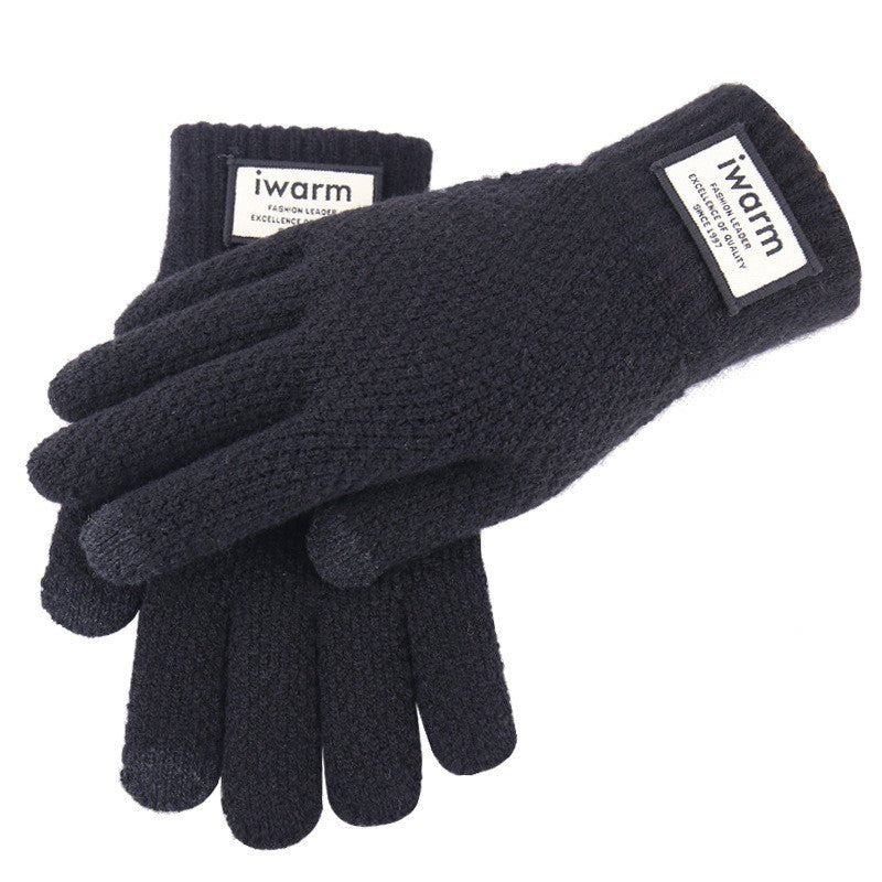Iwarm knitted touch screen wool gloves - Alpaca House