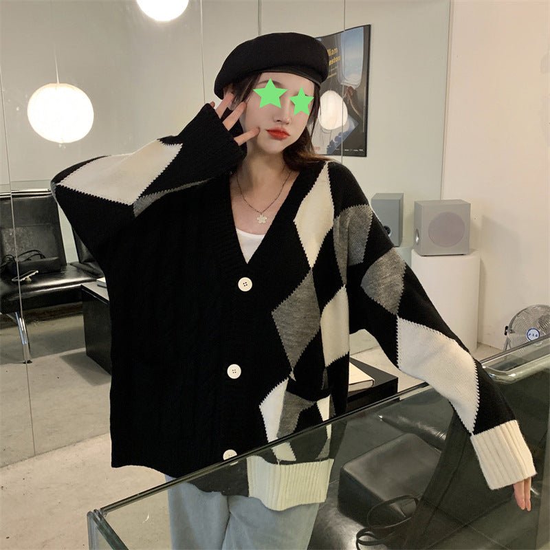 Knitted Cardigan Women Coat Top - Alpaca House