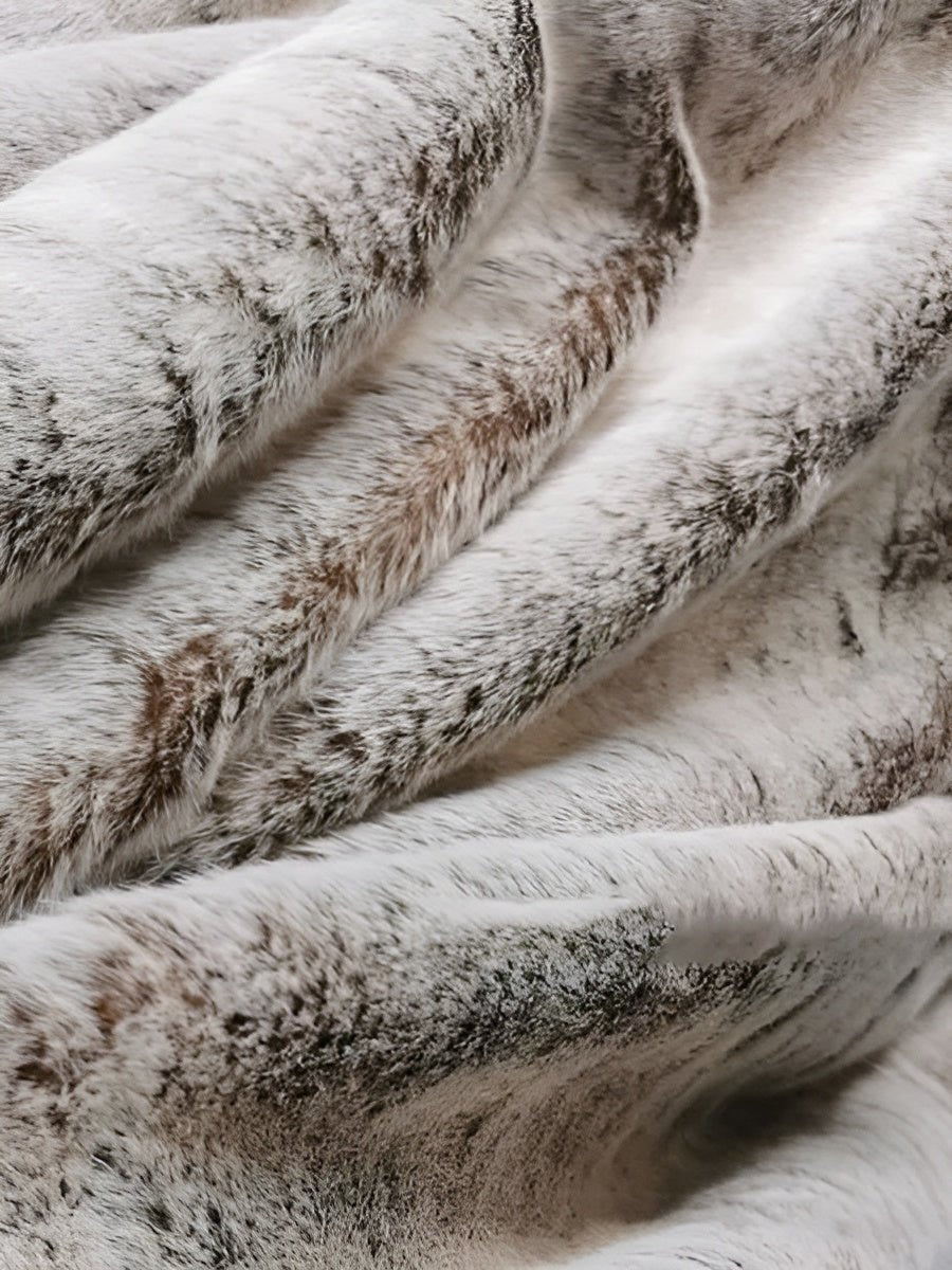 Long Wool Double - Layer Blanket Thickened Artificial Wool Warmth with Luxurious Soft Comfort - Alpaca House