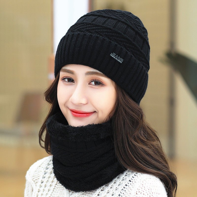 Men's And Women's Beanie And Scarf Keep Warm In Winter - Alpaca House