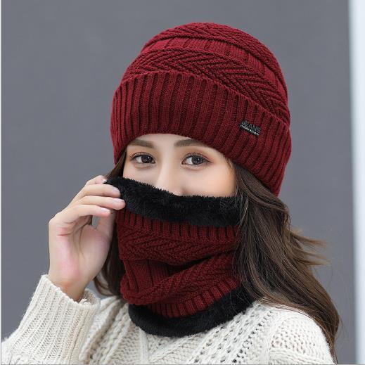 Men's And Women's Beanie And Scarf Keep Warm In Winter - Alpaca House